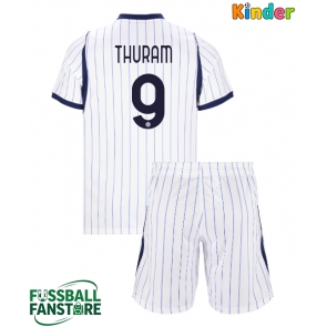 Inter Milan Marcus Thuram #9 Replik Auswärtstrikot Kinder 2026-27 Kurzarm (+ Kurze Hosen)
